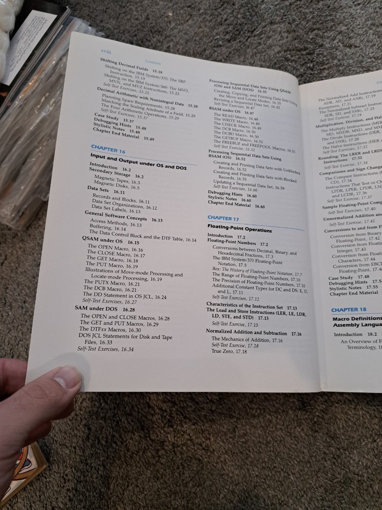 Assembler Language Programming for the IBM 370 Frank M. Carrano