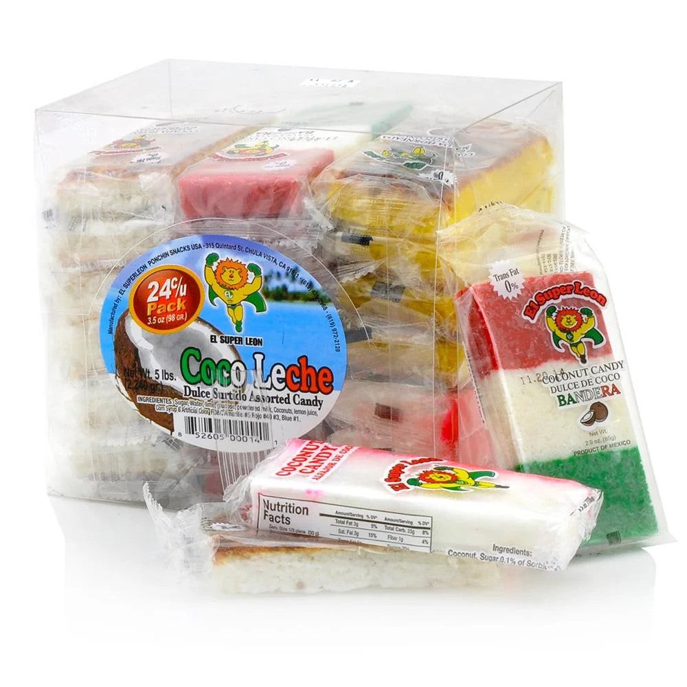 El Super Leon Coco Leche 3.5oz 24ct