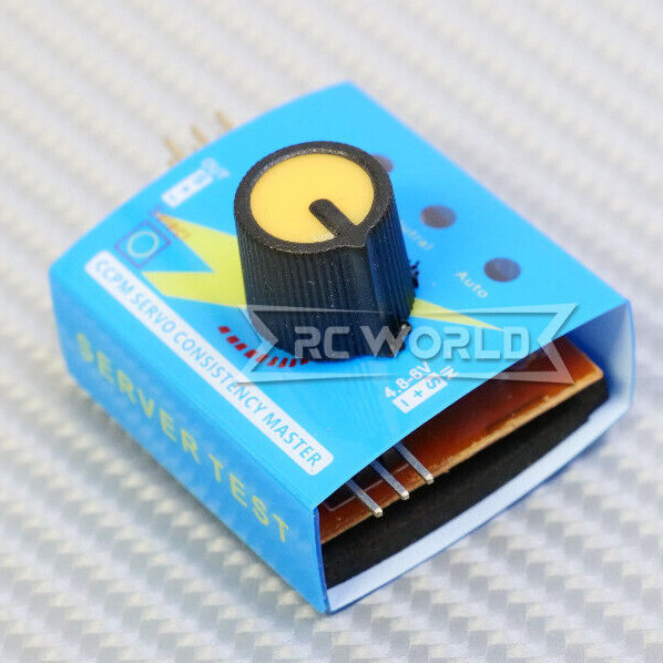 RC SERVO Tester Servo ESC Controller Up to 3 Servos