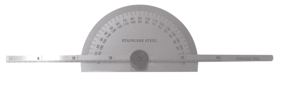 Round Protractor Depth Gage