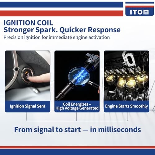 Ignition Coil Pack UF564 Compatible with Buick Lucerne 2007-2011, for