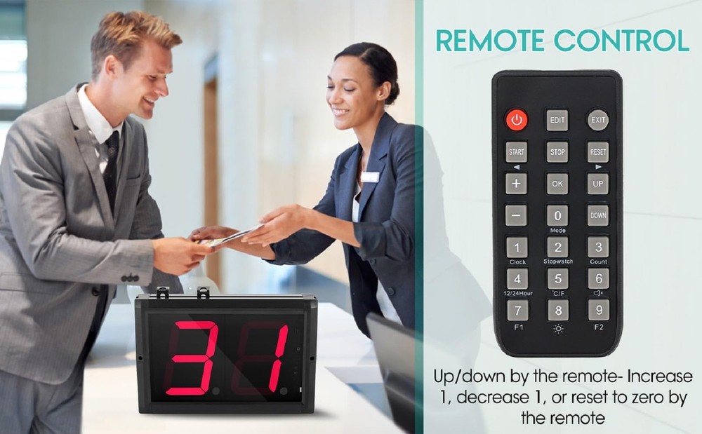 Lap Counter Up Down 4 inch Digital Counter