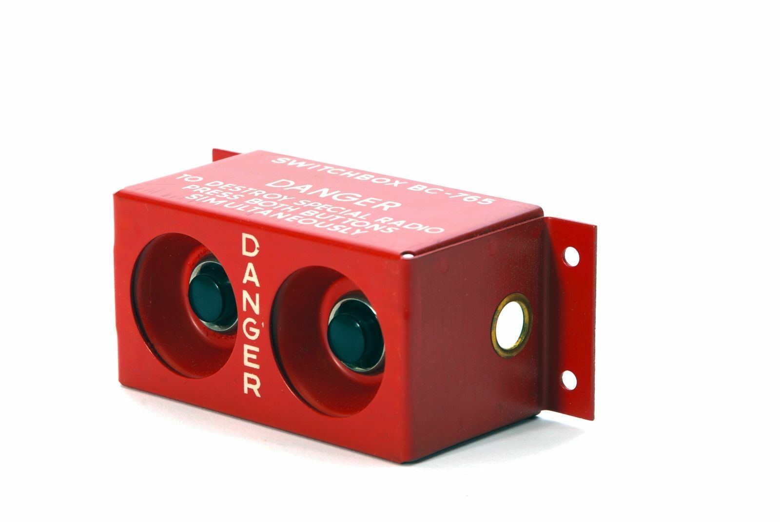 Boeing B-17 Flying Fortress Radio Destruct Switch Box NOS WWII Aviation INS-0118