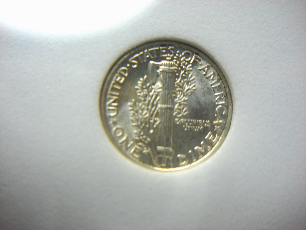 1926 MERCURY DIME - SHARP FSB COIN