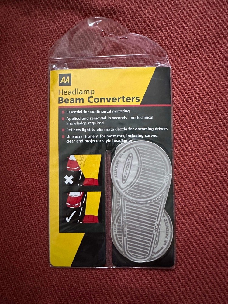 AA Headlamp Beam Converters, Deflectors - Grey