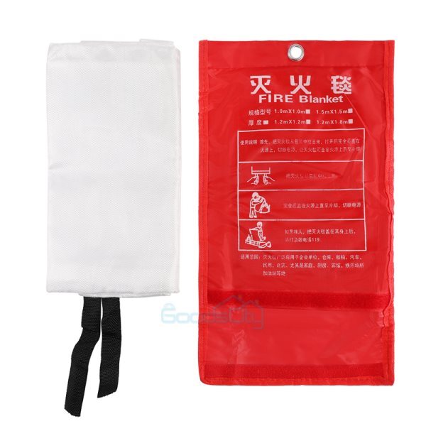 39''X39'' Prepared Emergency Fire Blanket Fire Suppression Blanket Quick Release