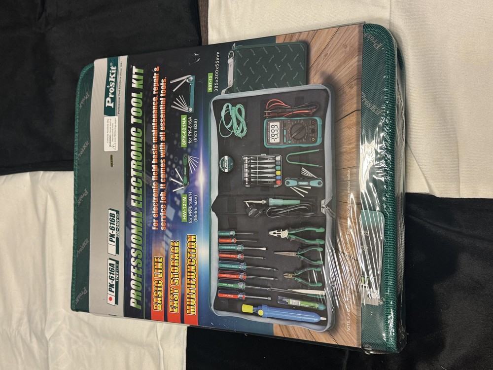 Eclipse Tools PK-616A Professional Electronics Tool Kit- Brand New Sealed