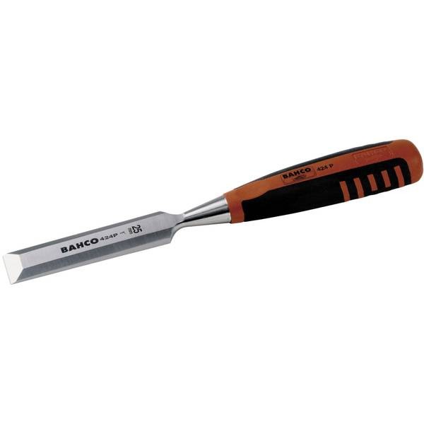 Bahco 424P-12 Chisel, Two-Component Handle, 12 x 140mm