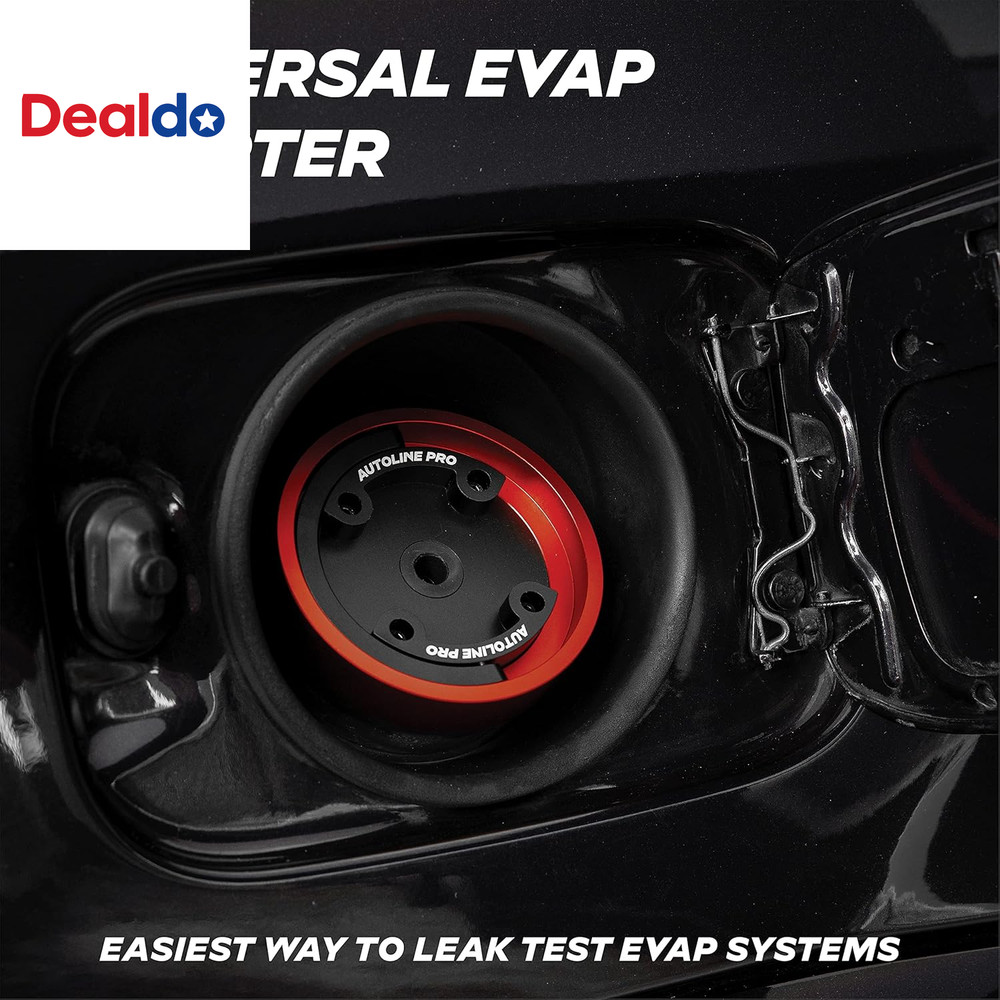Universal Gas Cap Adapter for Easy EVAP Leak Testing - Includes Fuel Flap Bypass