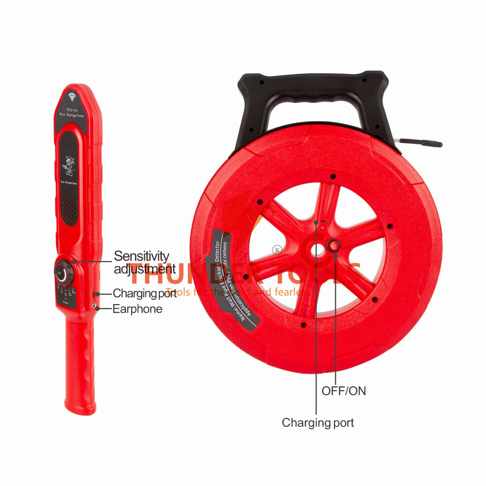 Pipes Blockage Diagnostic-tool Scanner Plumbers Pipeline Blocking Clogging