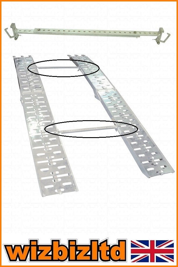 Aluminium Folding Loading Ramp Adaptor Connector Kit PDSRAMP02