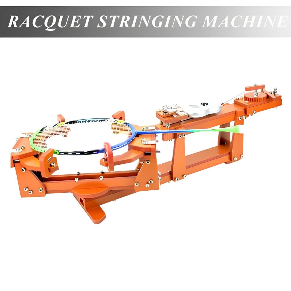 Portable Badminton & Tennis Stringing Machine, 60LB Tension DIY Racket Tool-