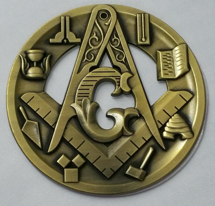 New Freemason Masonic Car Emblem