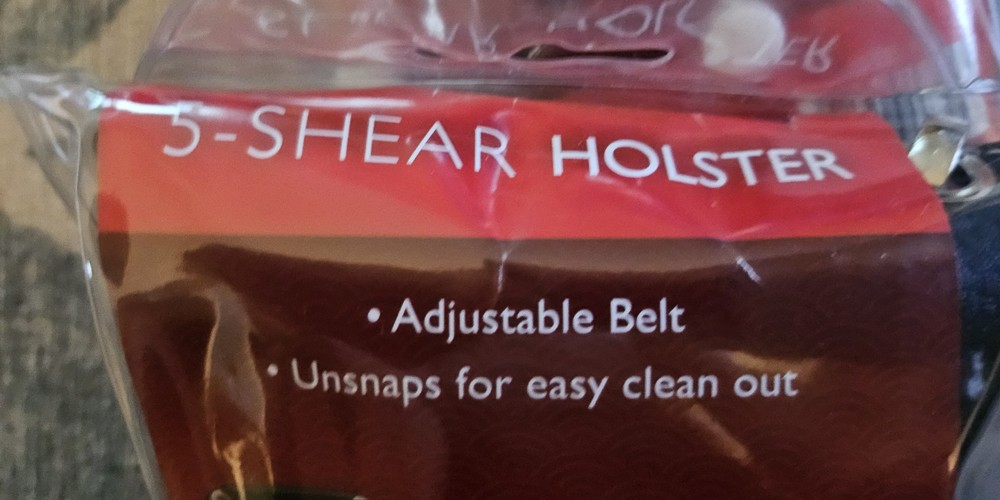 SENSEI 5-SHEAR HOLSTER *NEW*
