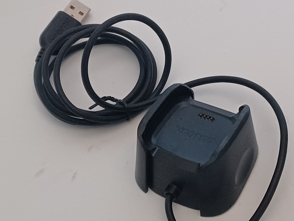 JIUJOJA Replacement Charger Dock Compatible Fitbit Versa 2, Black