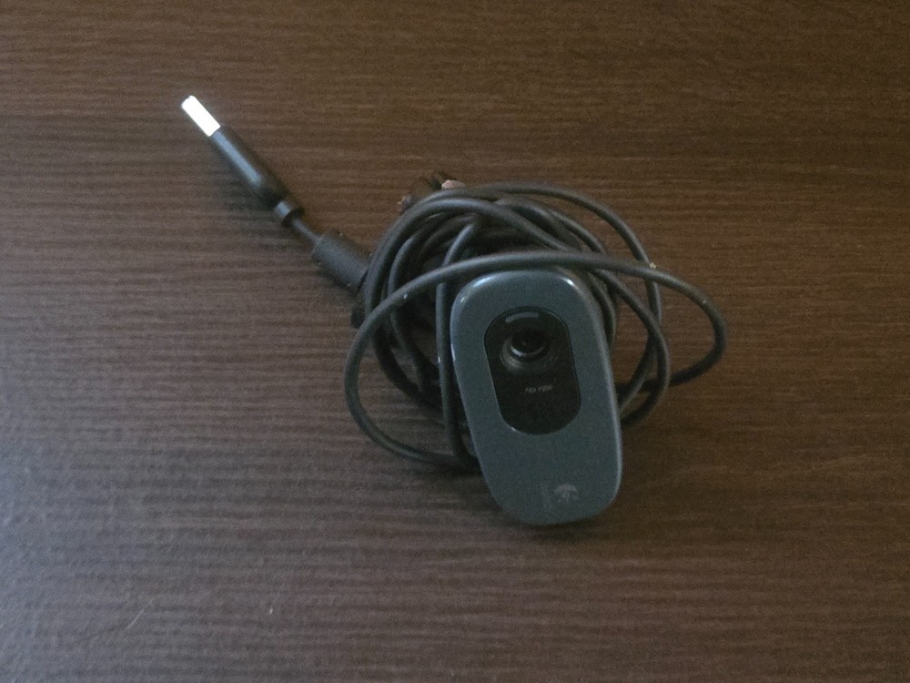 Logitech USB Webcam HD Clip-On Camera for Laptop/PC Tested Working