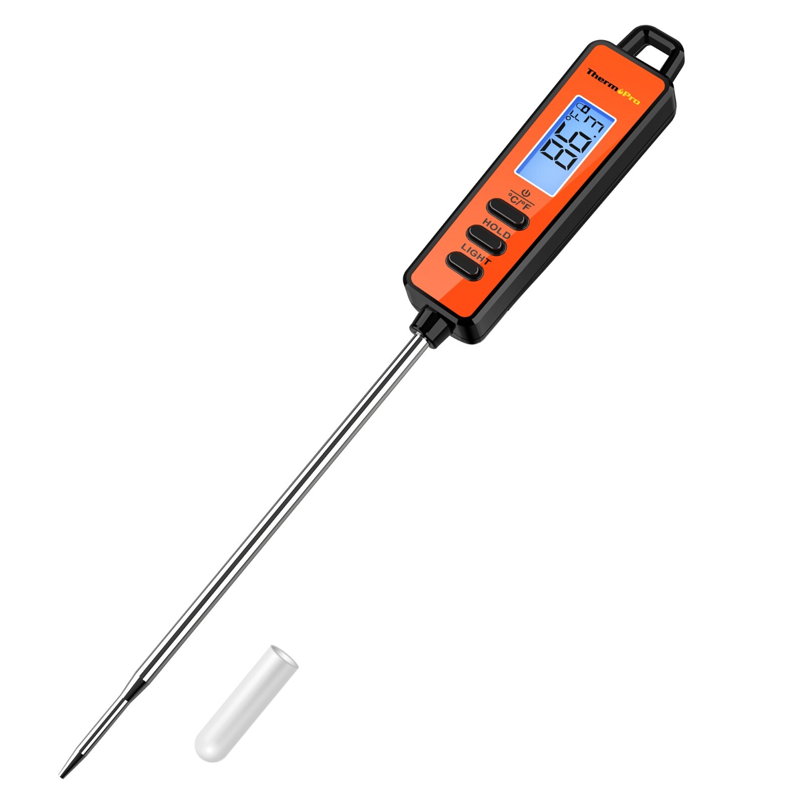 ThermoPro TP01A Digital Meat Thermometer with Long Probe For Kitchen Candy Oil