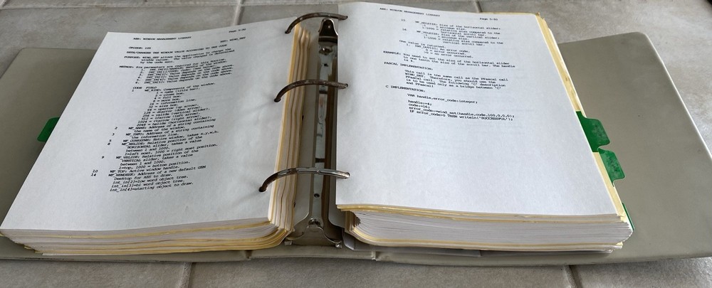 Very Rare Atari ST Internals Documentation-Tackle Box ST Version 2.0-900 pages