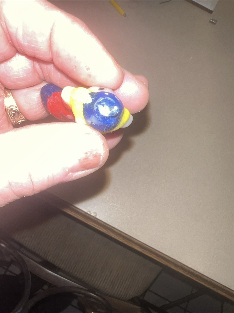 Vtg Small Clown Candle