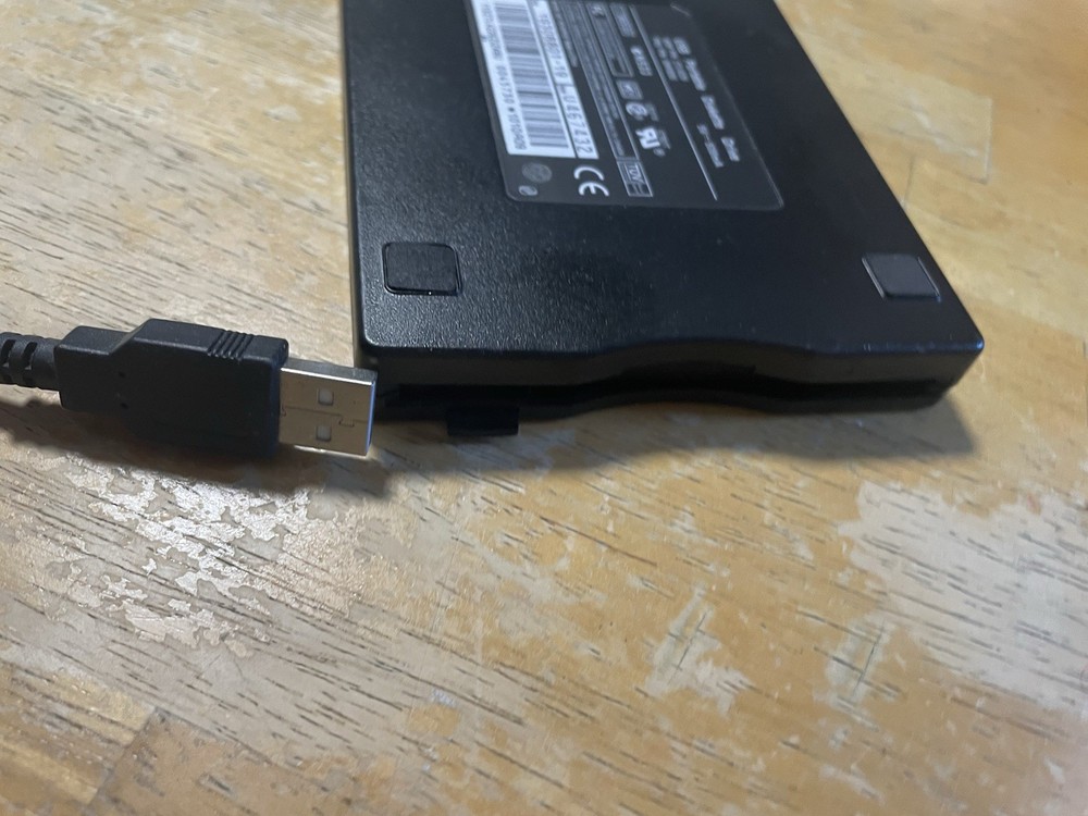 Sabrent USB Portable Diskette Drive FD-05PUB Untested