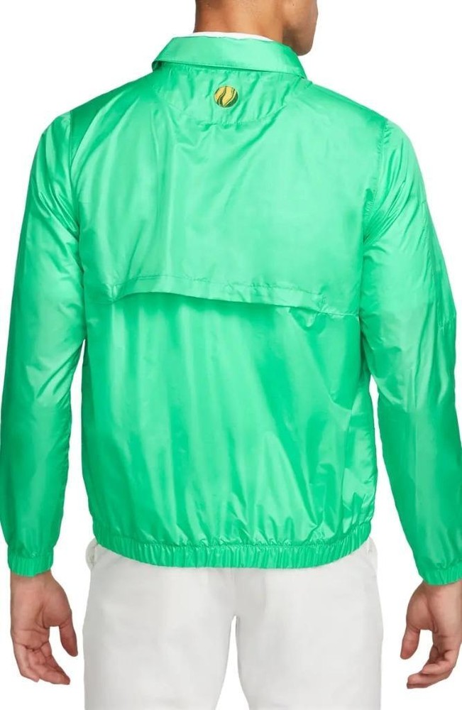 NIKE Unscripted Phoenix Water Repellent Golf Jacket in Spring Green Size M