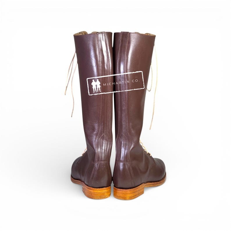 WWI AMERICAN AEF U.S. ARMY OFFICER’S HIGH LEATHER FIELD BOOTS, ALL SIZES