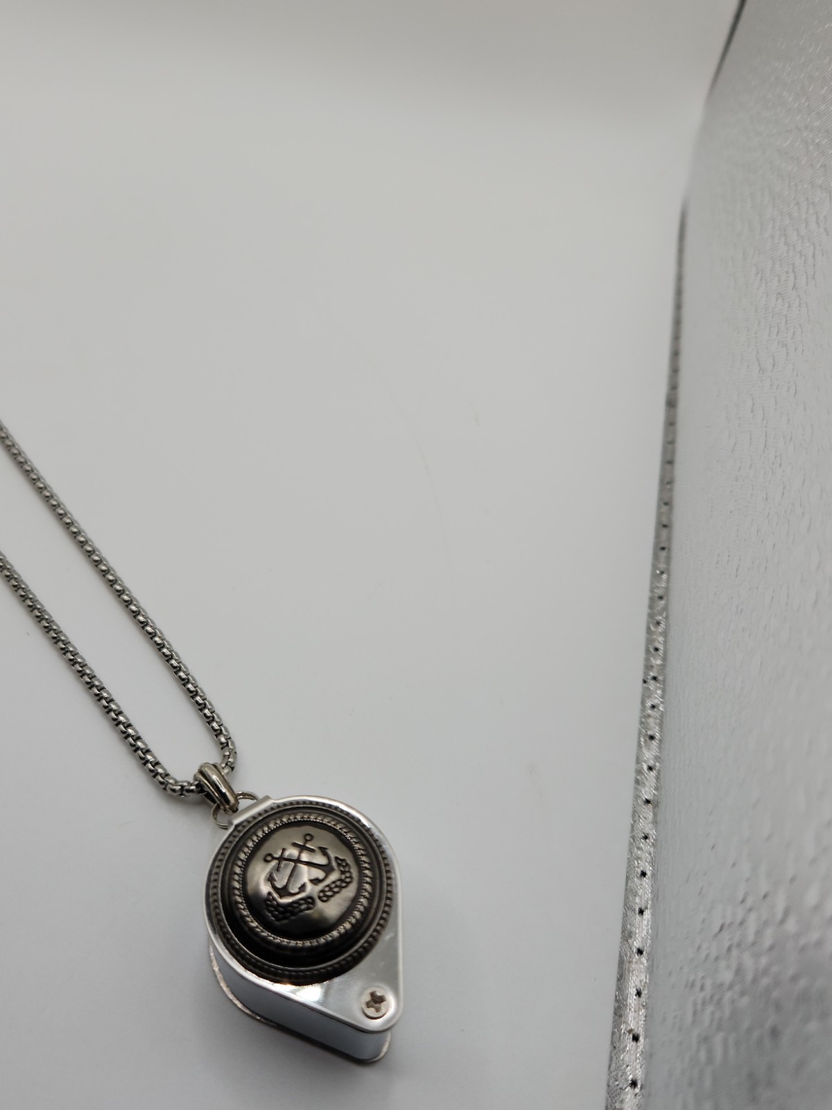 30× Jewelers Loupe Necklace Magnifier Loop Magnifying Glass Jewelry Nautical