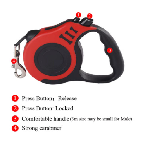 Beastron Retractable Dog Leash - 10215