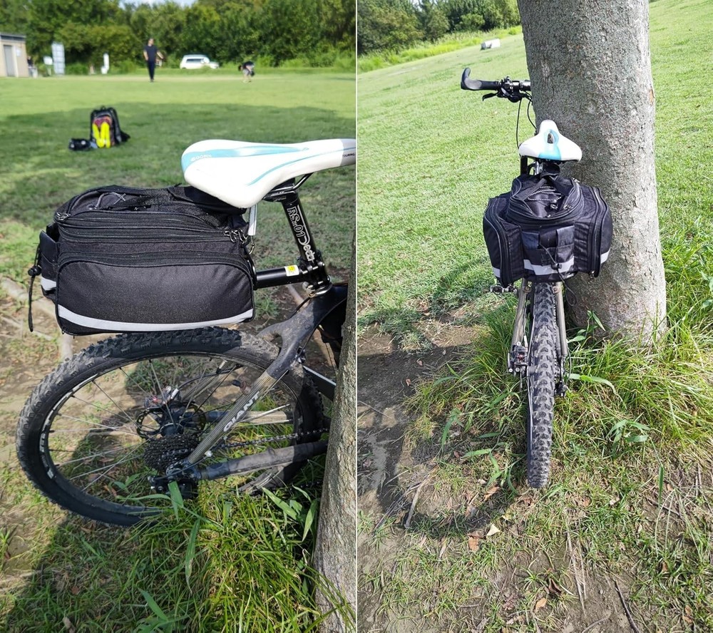 Durable Bike Cargo Rack with Adjustable Mounting - Perfect for Heavy Loads