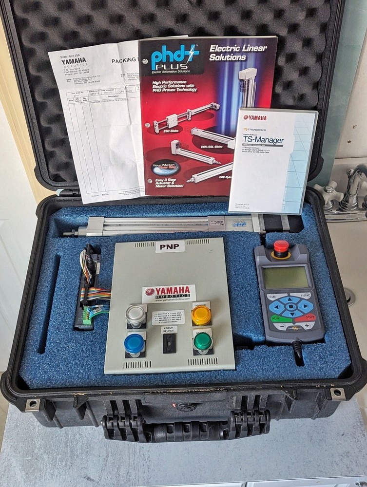 Yamaha Transervo Push Rod Robot w. Controller Remote ECV32 HT1 TS-S Software ETC