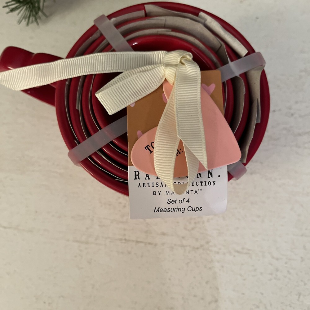 Rae Dunn Red Be Mine Valentine's Measuring Cups
