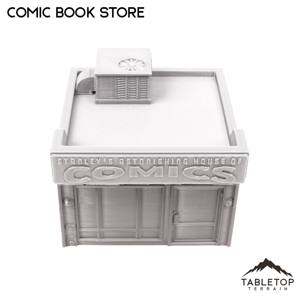 Comic Book Store - Marvel Crisis Protocol Building - Tabletop Terrain MCP