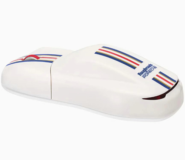 Porsche Roughroads Wireless Mouse White New W/Case