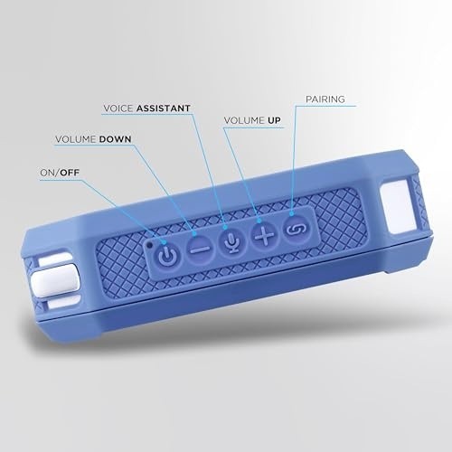 Altec Lansing HydraMini 2.0 Bluetooth Speaker - Periwinkle Blue
