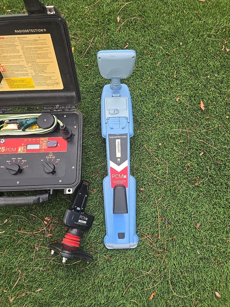 Radiodetection PCMx Plus + Pipeline Cable Integrity Current Mapper Locator w/...