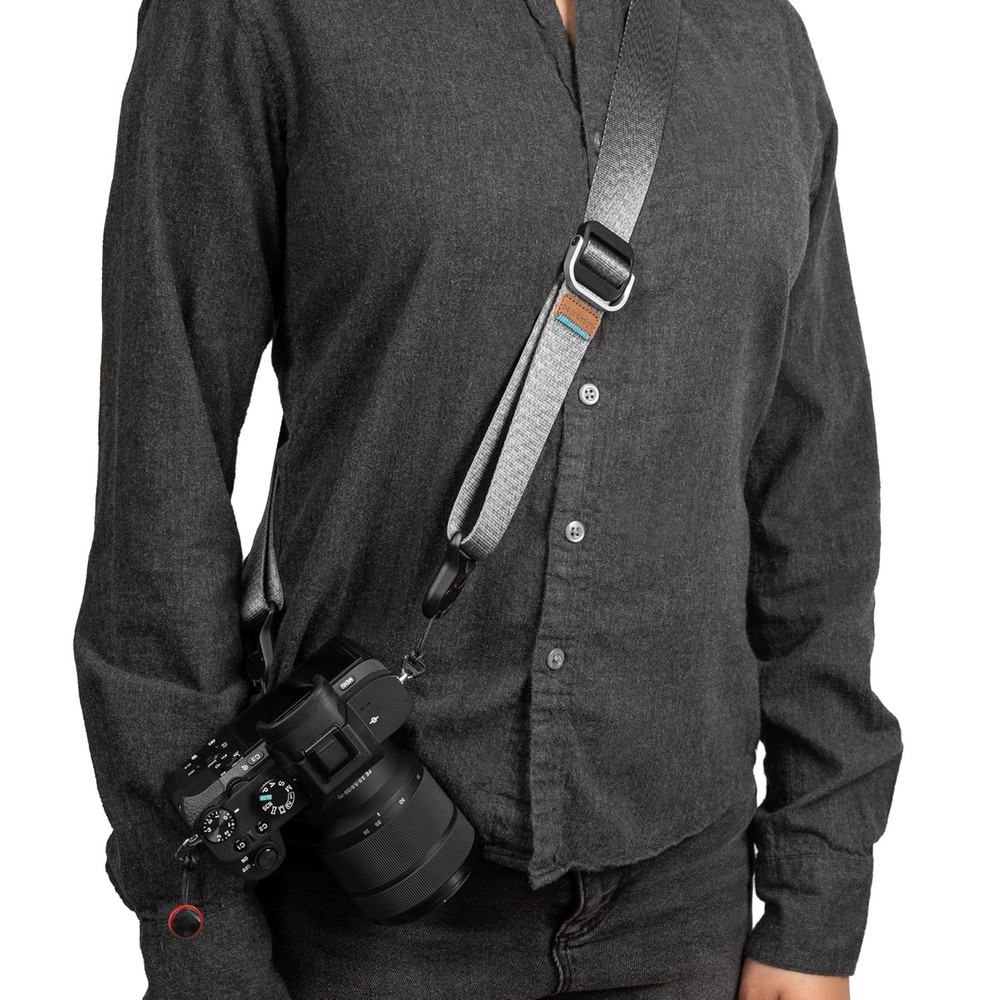 Slide Lite Camera Strap, Ash, Configurable as a Sling, Neck or Shoulder Strap...