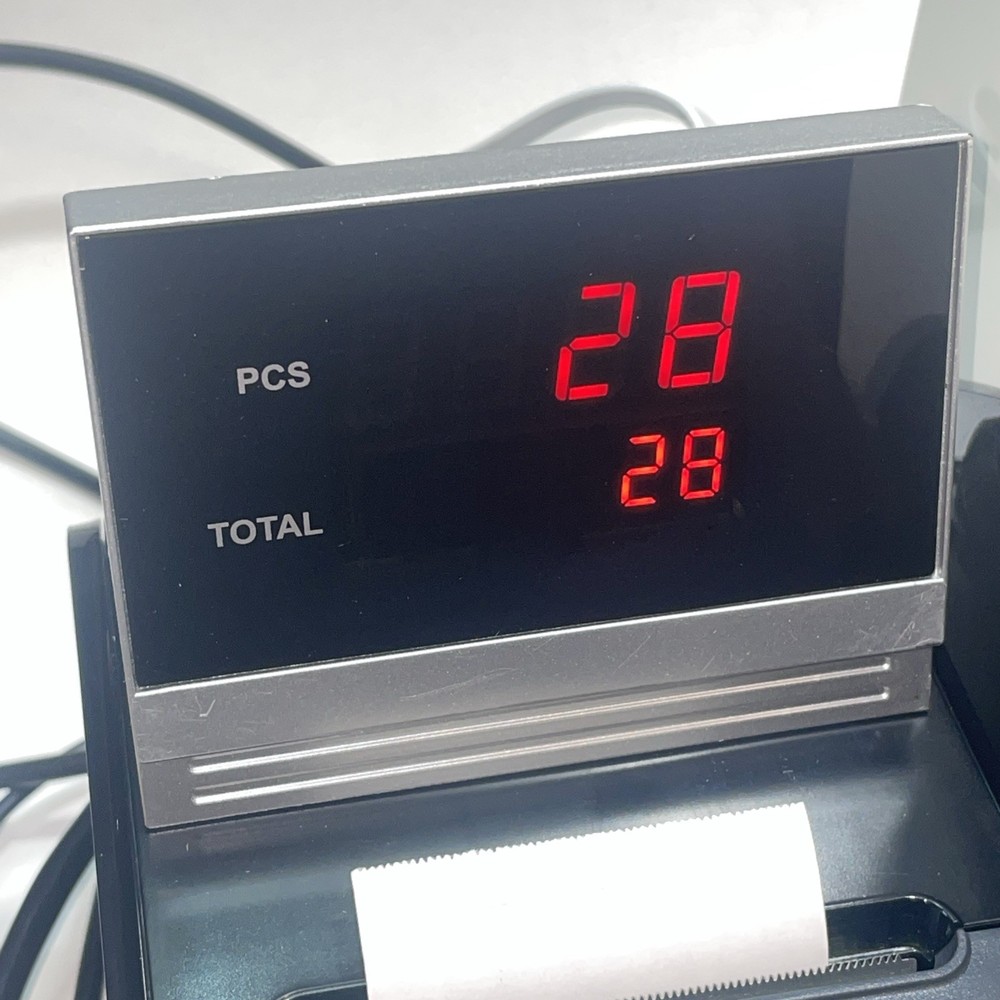 Unbranded AL-920 Multi-Currency Banknote Value Counter W/ Printer Tested