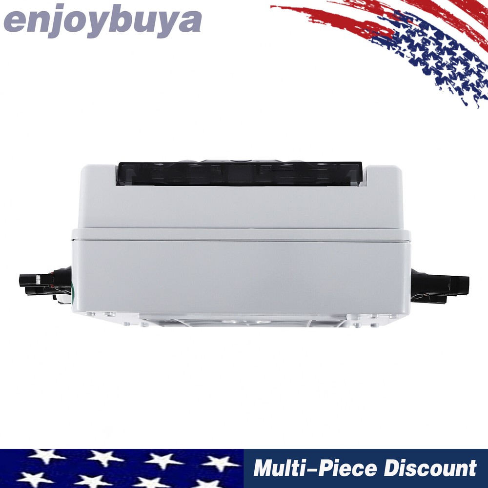 Solar Combiner Box with 2 Inputs, Overload Protection & Waterproof Design