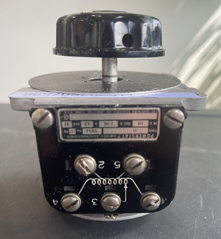 Powerstat Variable Transformer Type 21