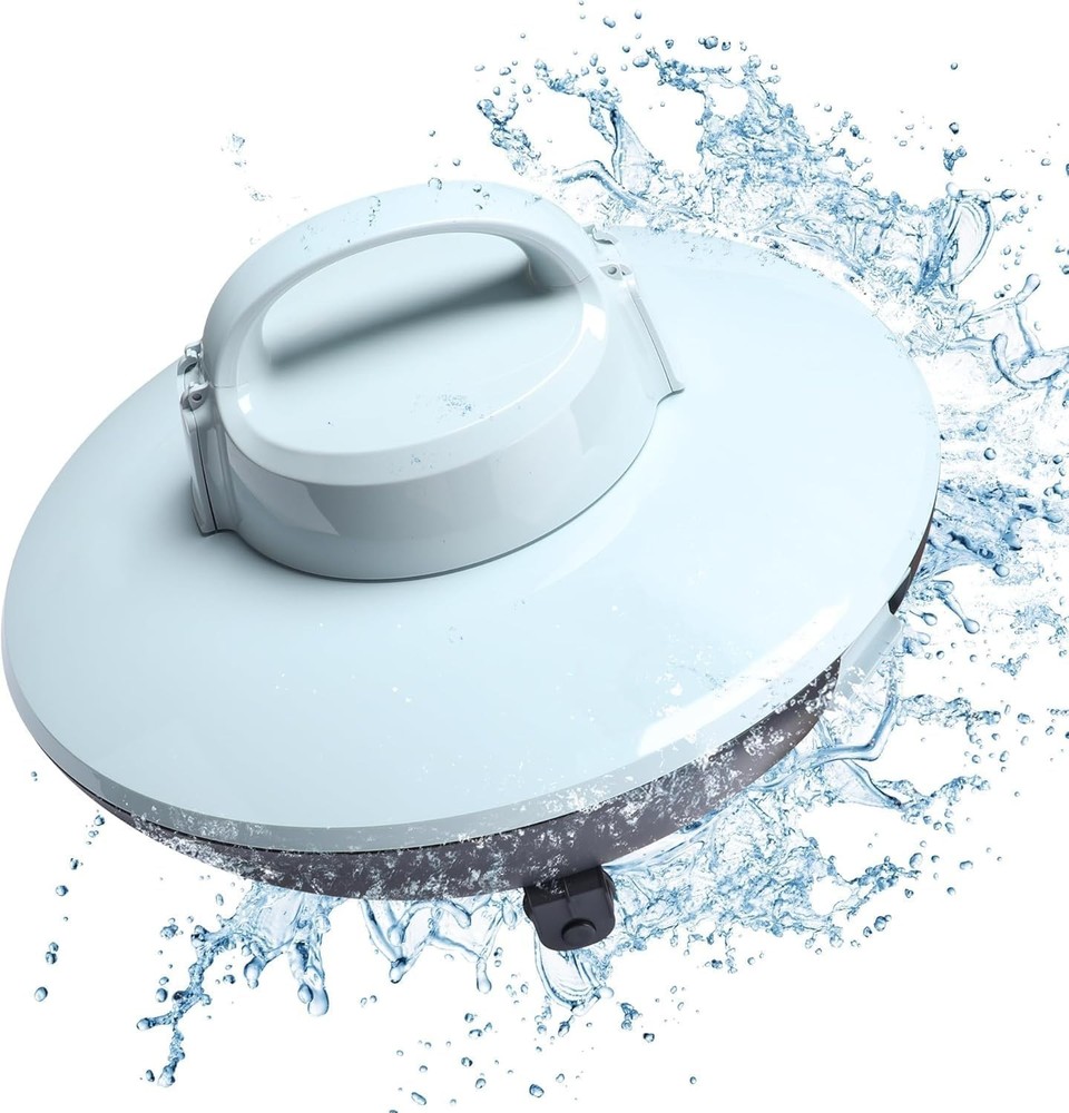 Seauto UFO Cordless Robotic Pool Cleaner Vacuum 90 Mins Runtime