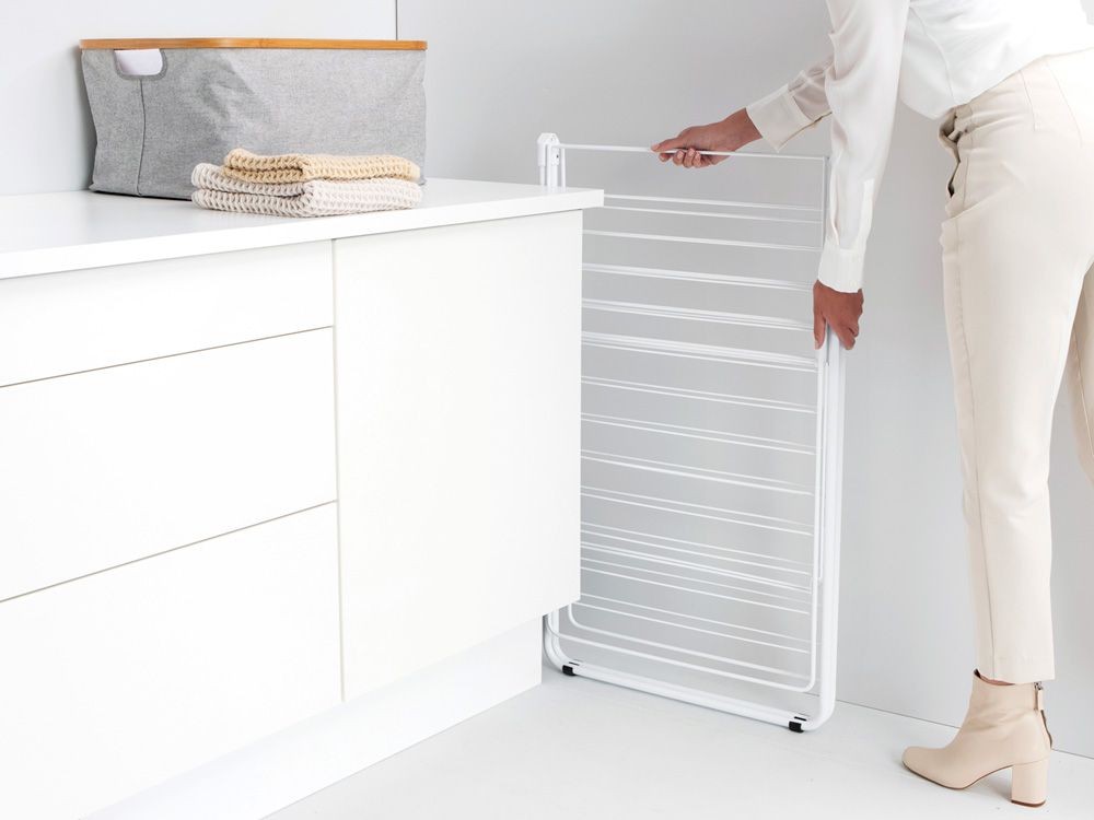 Brabantia HangOn Drying Rack - 82 ft (25m) - White