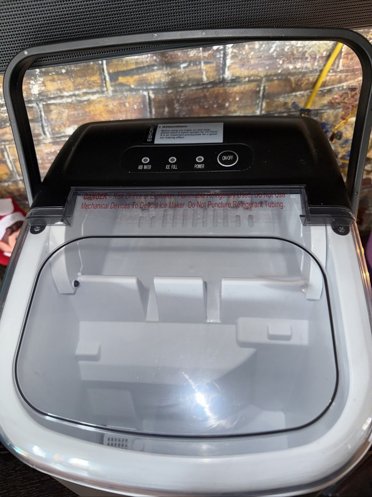 EUHOMY Countertop Ice Maker Machine