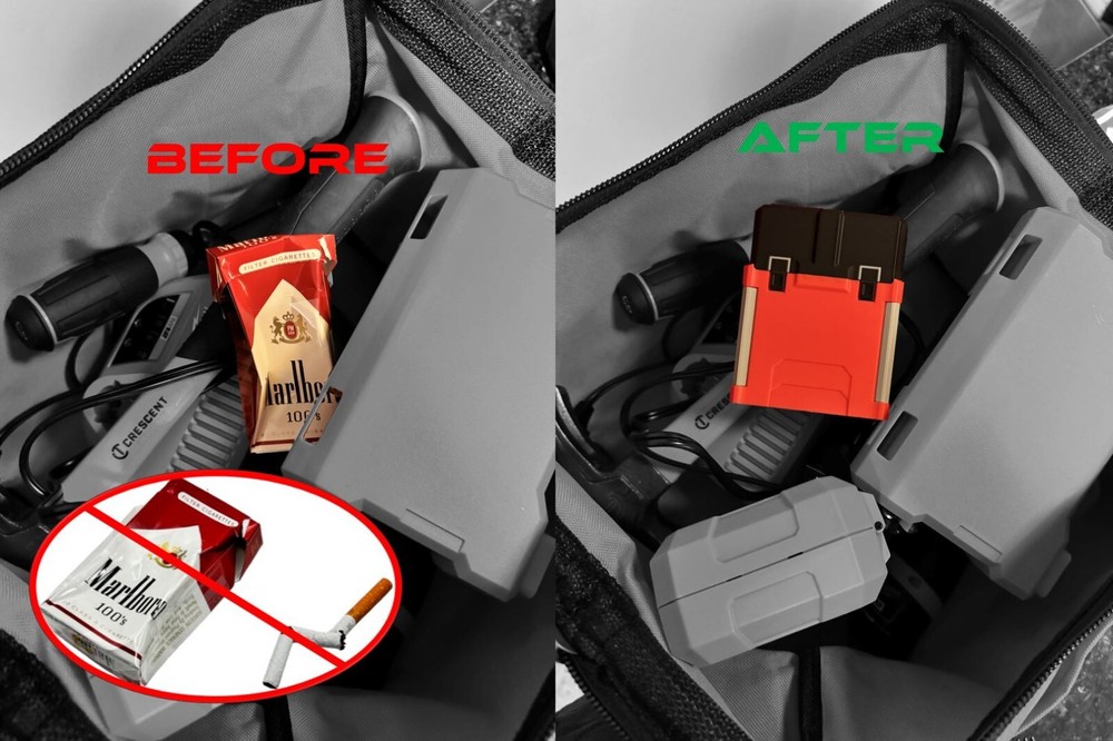 Milwaukee Packout Inspired Cigarette Case | The Original | 3D Printed Case