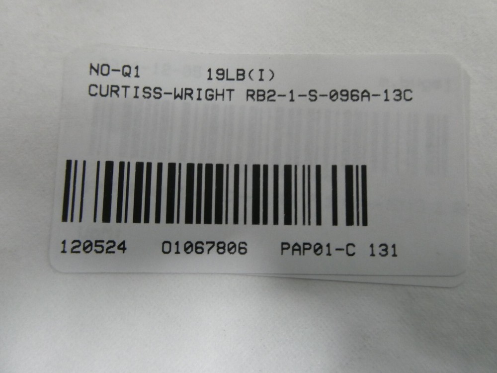 Curtiss-wright Benshaw Redistart RB2-1-S-096A-13C Solid State Soft Starter 75hp