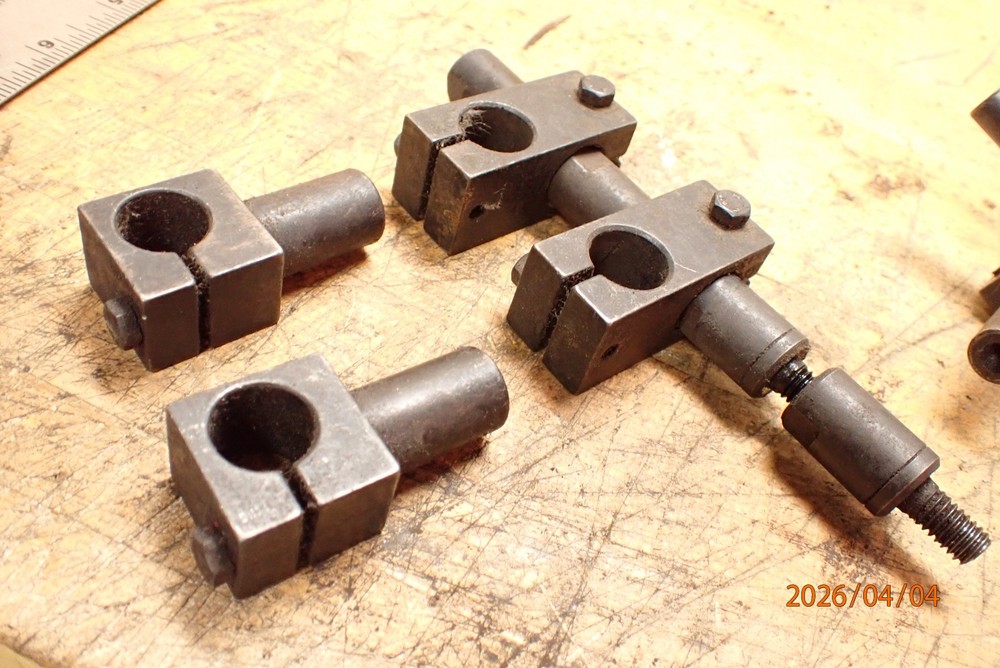 ADJUSTABLE MILLING MILL VISE WORK STOP AND OTHER BRACKETS