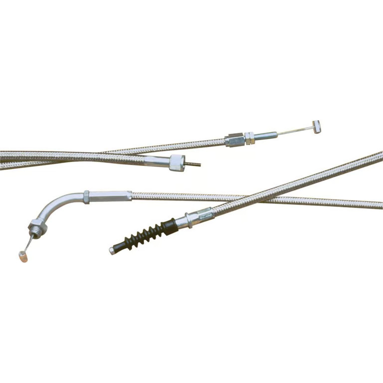 Motion Pro - 62-0417 - Armor Coat Stainless Steel Pull Throttle Cable (+6in.)