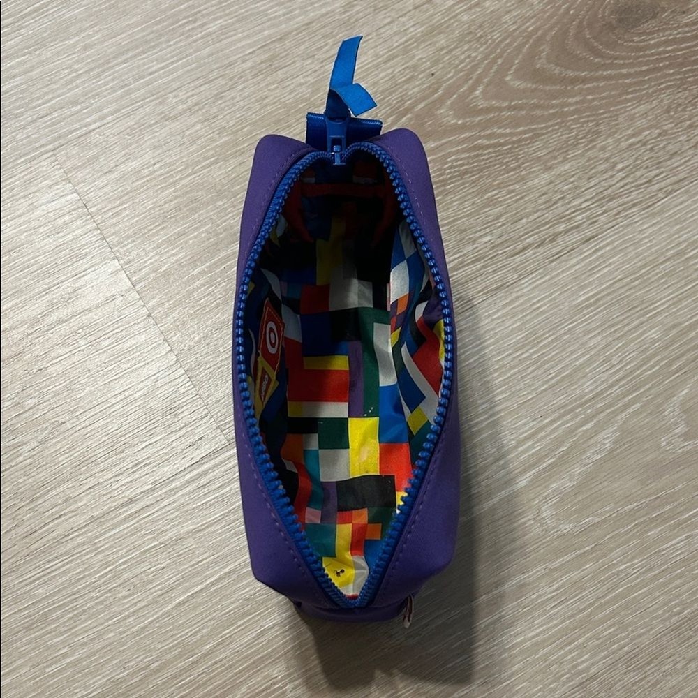 LEGO Purple Zipper Pencil Pouch