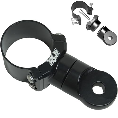 Whip Light, Flag, or Roll Bar Mount UTV Accessories- (1 PC). Micro 360° 1.875"