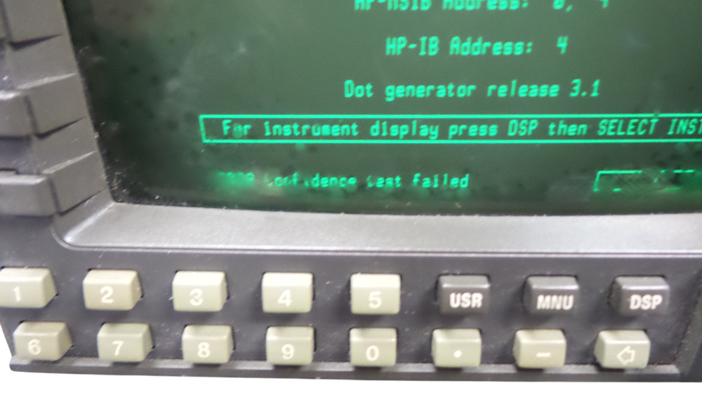 HP Graphics display 70205A SPECTRUM ANALYZER - Free Shipping