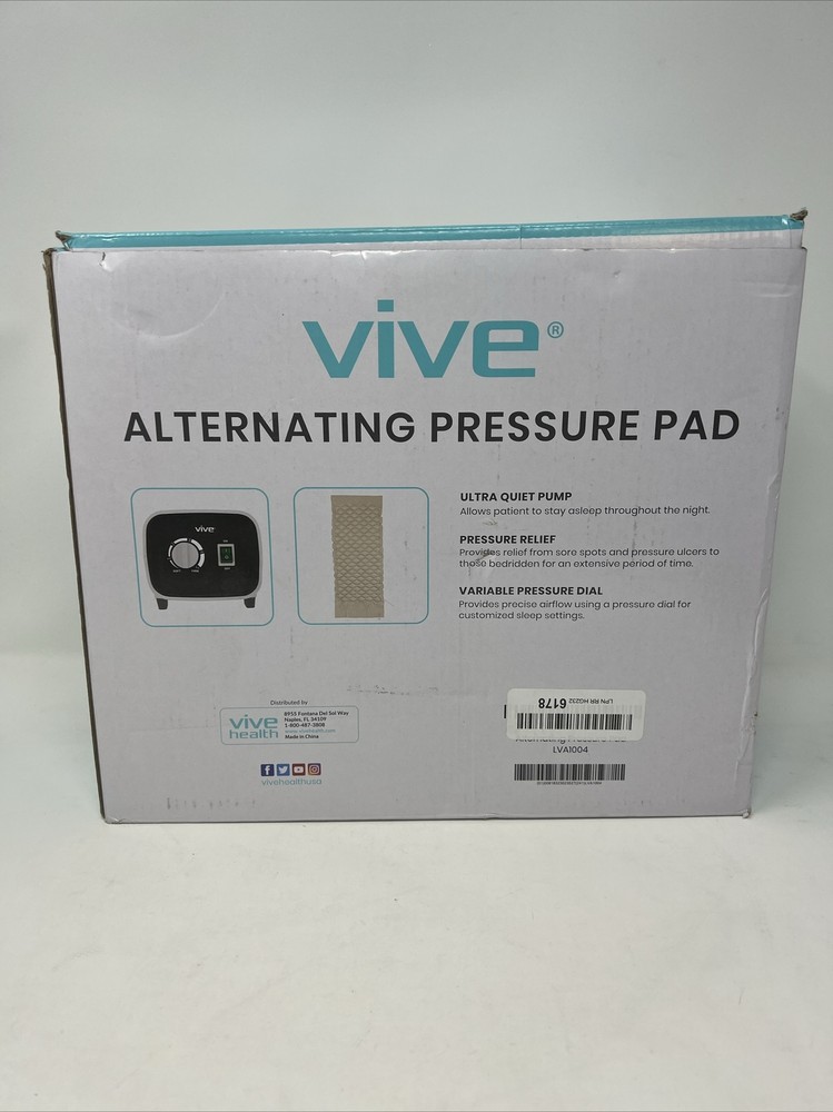 VIVE Alternating Pressure Mattress Pad with Electronic Pump System